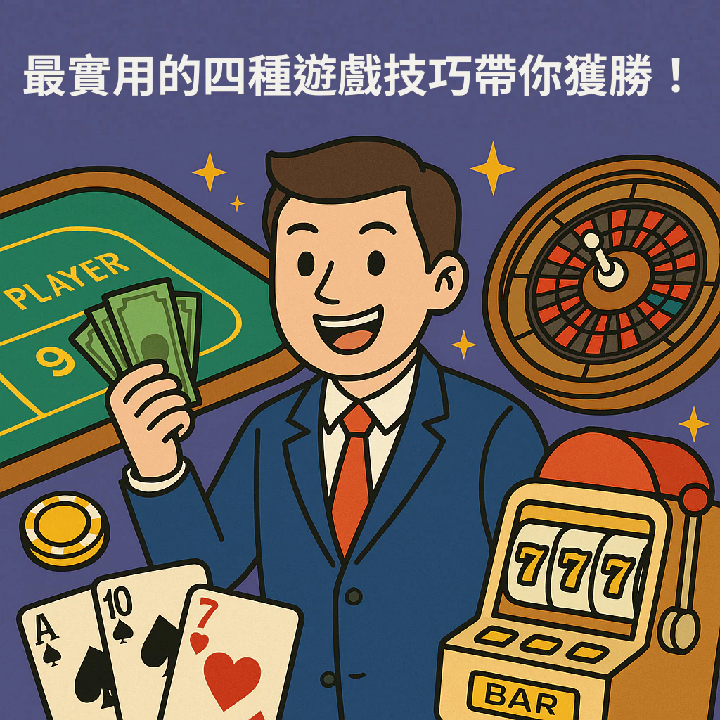 娛樂城遊戲能贏錢嗎？這些實用技巧讓你輕鬆賺！