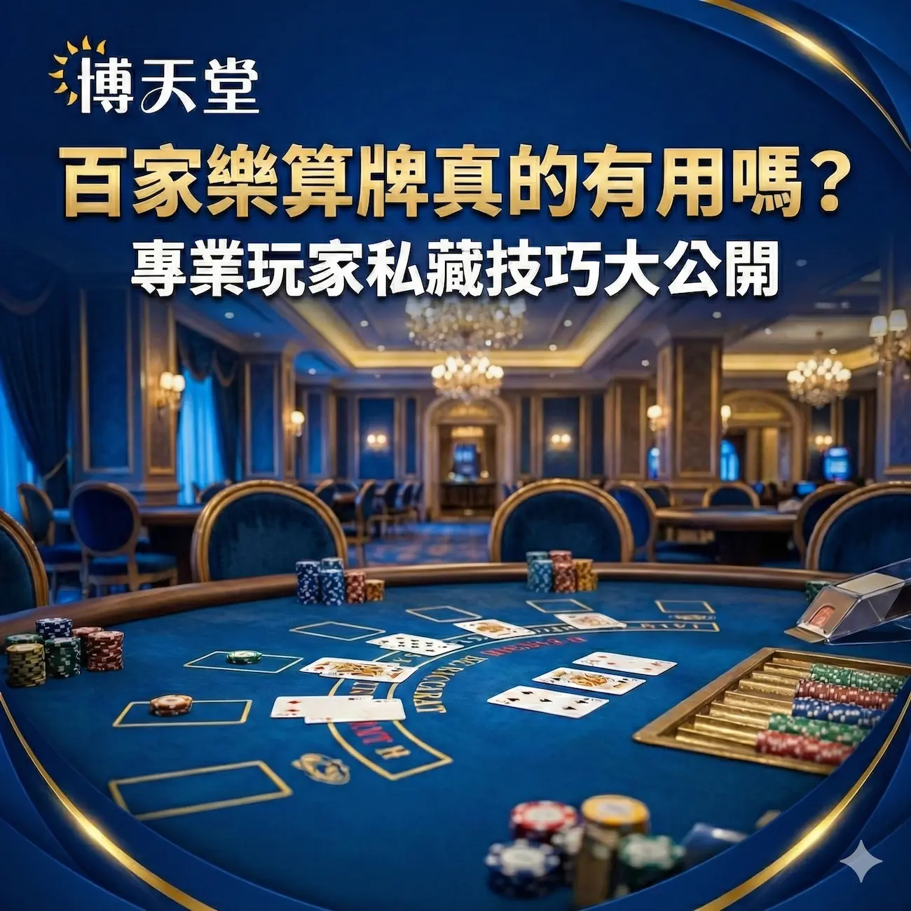 百家樂算牌真的有用嗎？專業玩家私藏「加減分」技巧大公開